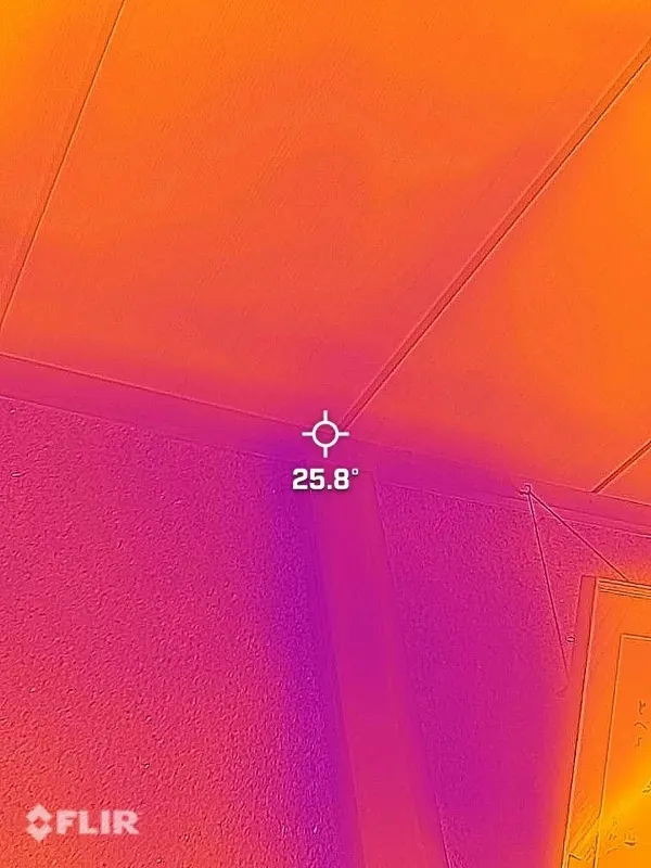 津市 A様邸 サーモグラフィー雨漏り調査